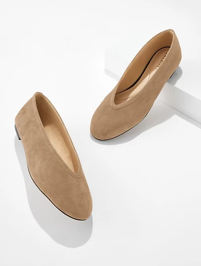 Vera Suede Ballet Flats