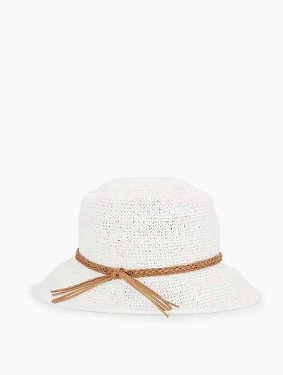 Straw Bucket Hat