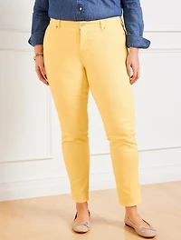 Slim Ankle Jeans - Garment Dye