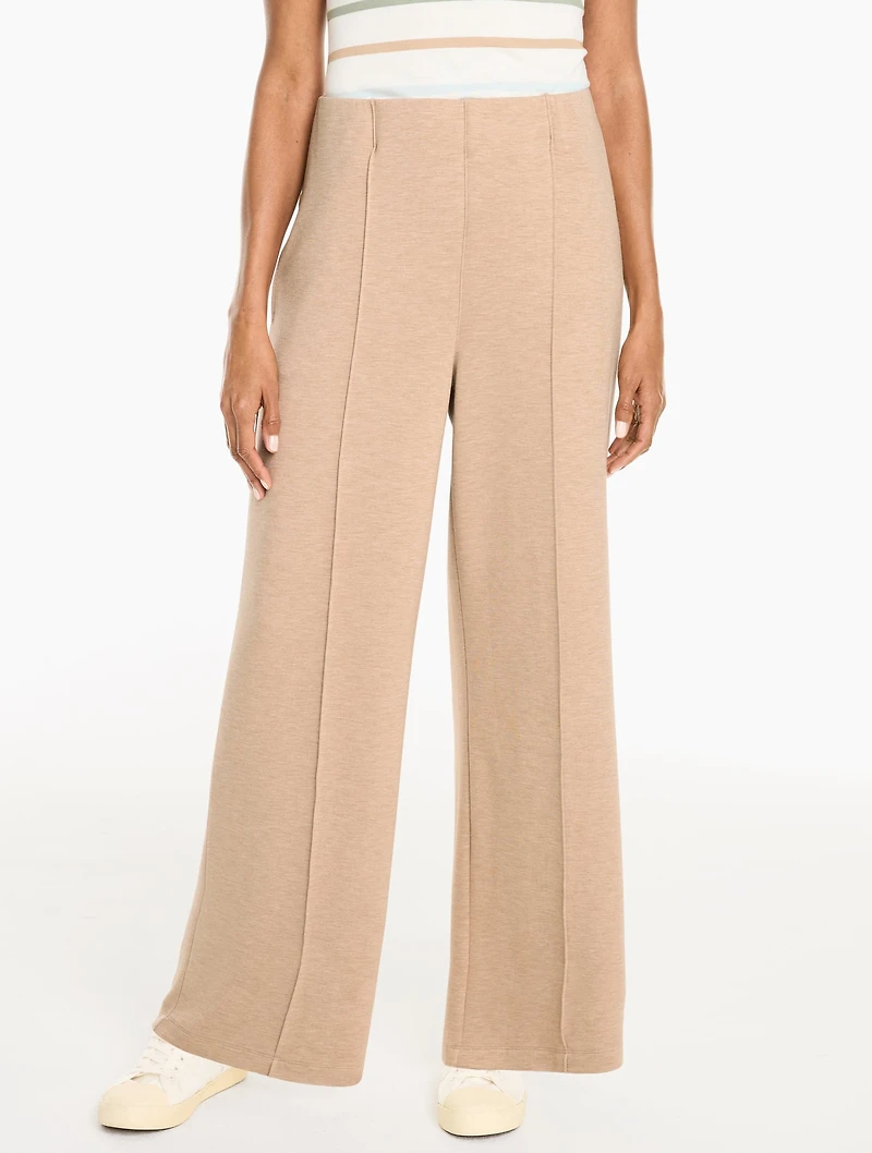 AirKnit Stretch Hollywood Waist Wide Leg Pants