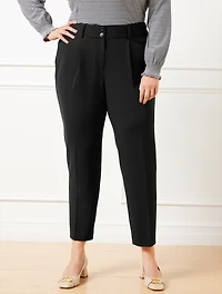 Easy Travel Tapered Ankle Pants