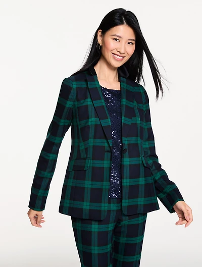 Dashing Tartan Blazer