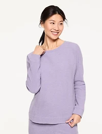 Ottoman Rib Crewneck Pullover