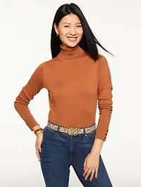 Perfect Turtleneck - Metallic