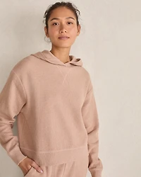 Organic Cotton Waffle Hoodie
