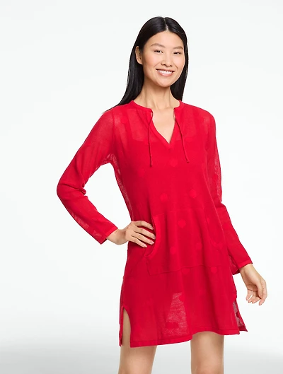 Aqua Club Tunic Cover-Up - Aruba Dot