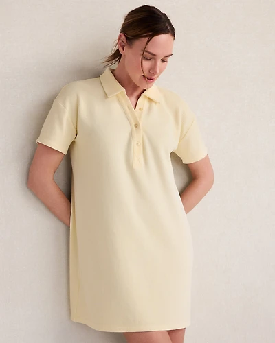 Organic Cotton Waffle Sleep Dress