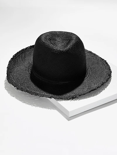 Hat Attack Fringed Pammy Panama Hat