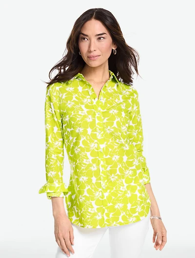 Modern Classic Shirt - Hibiscus