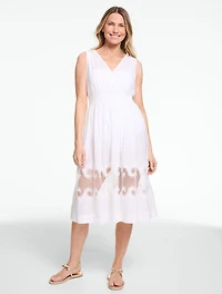 Aqua Club Wave Lace Beach Dress