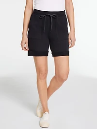 Classic French Terry Cuffed Shorts