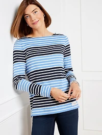 Authentic Talbots Tee - Voilier Stripe