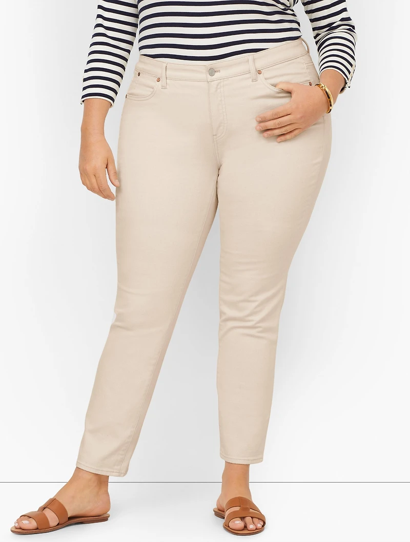 Slim Ankle Jeans - Natural