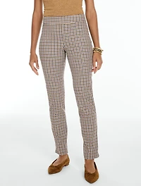 Talbots Chatham Cotton Bi-Stretch Slim Ankle Pants - Chelsea Plaid