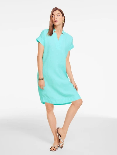 Linen Shift Dress