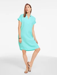 Linen Shift Dress