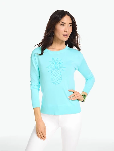 Crewneck Sweater - Pineapple