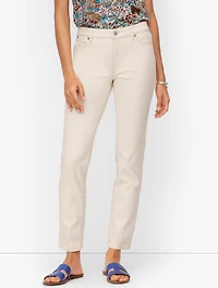 Slim Ankle Jeans - Natural