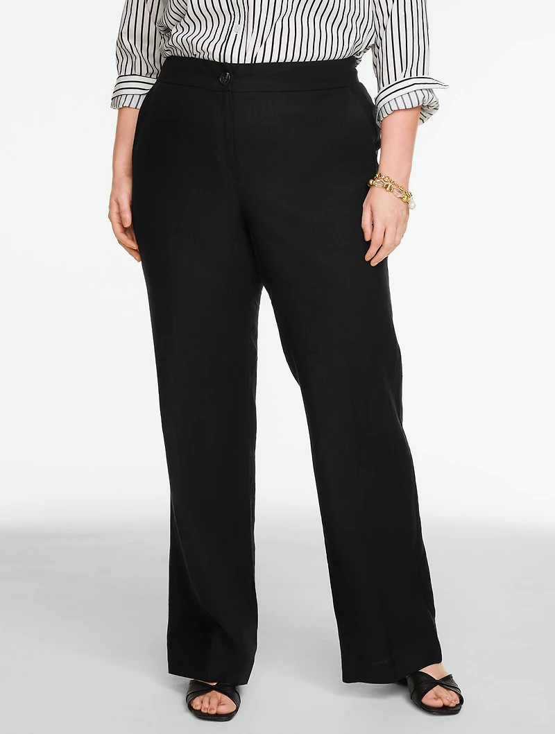 Linen Wide Leg Pants