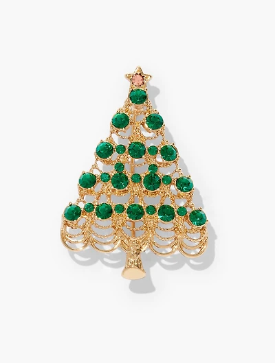 Christmas Tree Brooch