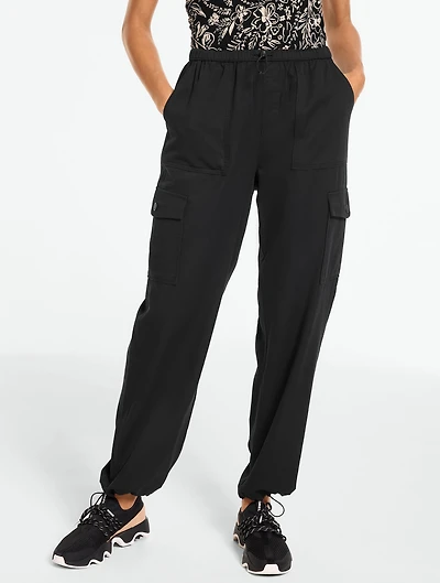 Woven Cargo Pants