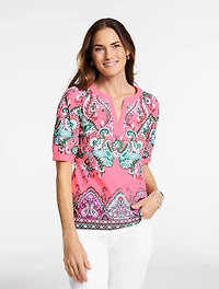 Poplin Popover - Jubilant Paisley