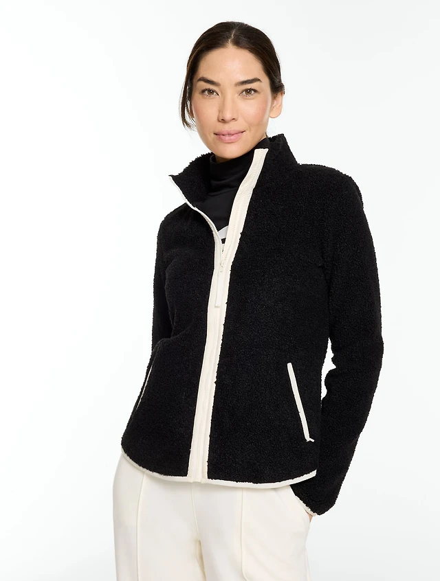 Sherpa Full-Zip Jacket - Winter Bouclé