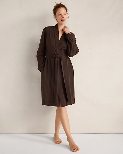 Organic Cotton Jersey Robe