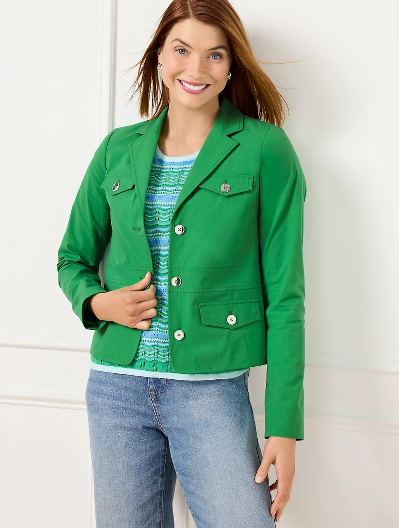 Fresh Poplin Jacket