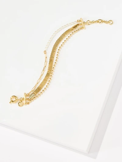 Layered Chain Bracelet