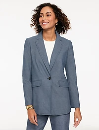 Refined Denim Blazer