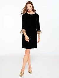 Velvet Shift Dress