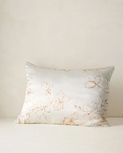 Washable Silk Printed Pillowcase