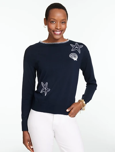 Crewneck Sweater - Sealife