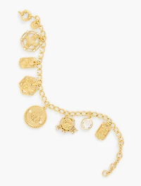 Coin Charm Bracelet