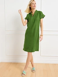 Linen Shift Dress