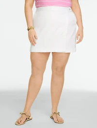 Lightweight Denim Skort