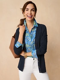 Modern Classic Shirt - Jacobean Woodblock