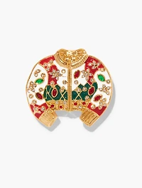 Festive Sweater Brooch