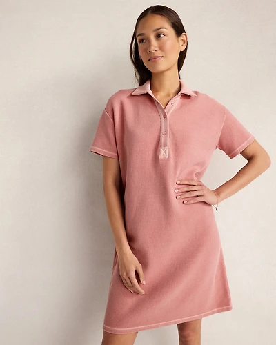 Organic Cotton Waffle Sleep Dress