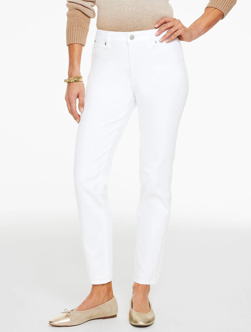 Slim Ankle Jeans - Topstitch