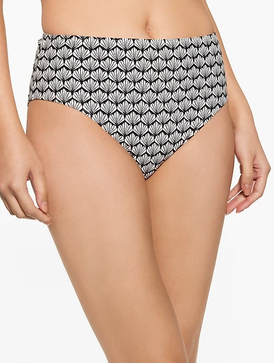 Aqua Club Ultra High Waist Swim Bottom - Fiji Shell
