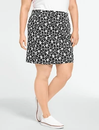 Sunny Floral Jacquard Skort