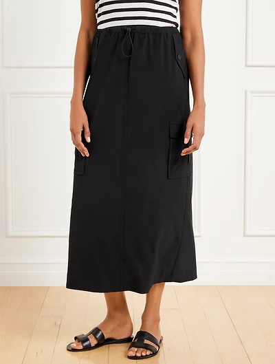 Journey Ripstop Cargo Maxi Skirt