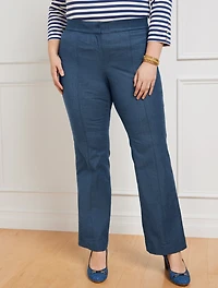 Plus Exclusive Talbots Portland Trouser - Faux Denim