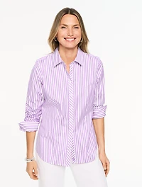 Non-Iron Perfect Shirt - Avenue Stripe