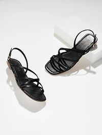 Liana Strappy Nappa Flats