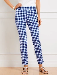 Talbots Chatham Ankle Pants - Gingham