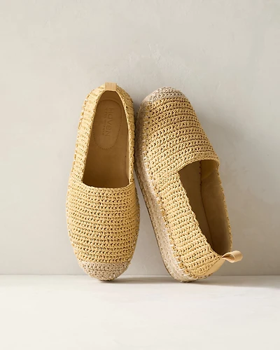 Straw Espadrille