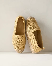 Straw Espadrille